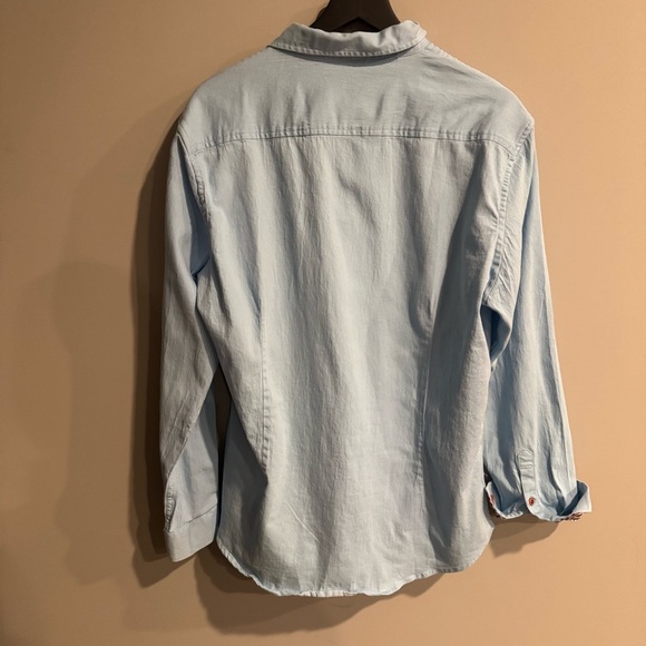 Coofandy Light Blue Men's Shirt - Picture 2 of 6